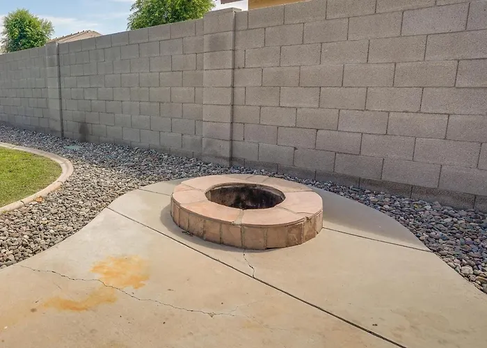 Fenced Backyard & Fire Pit: Bright Home!